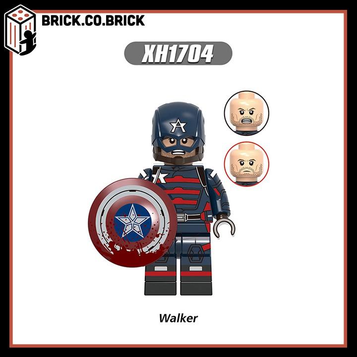 Mô hình Lắp ráp Falcon The Winter Soldier Đồ chơi Super Hero Siêu anh hùng MCU US Agent Sharon X0313 - X1711