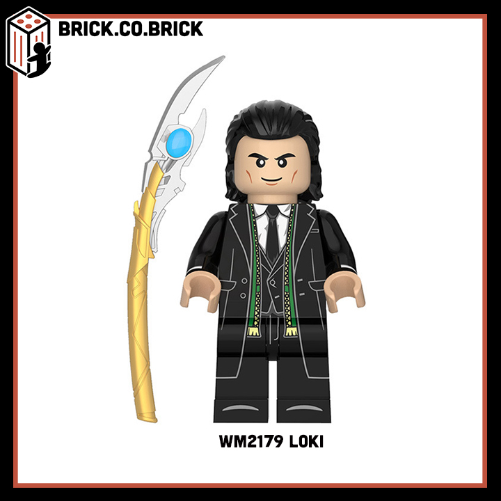 Đồ chơi Lắp ráp Các Phiên Bản Nhân vật Vị Thần Lừa Lọc Loki Multiverse WM6118