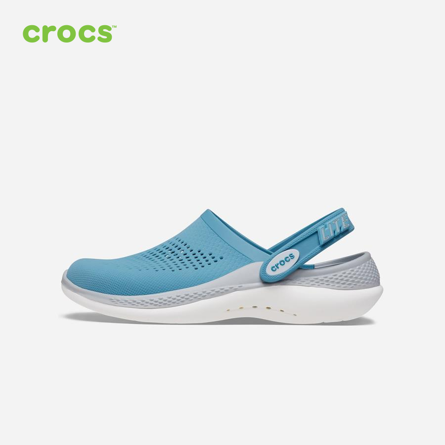 Giày lười unisex Crocs FW LiteRide 360 Clog U Blue Steel/Microchip - 206708-4LC