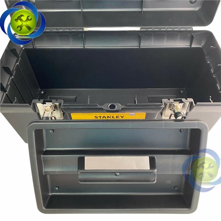 Thùng đồ nghề nhựa Stanley STST19005 kích thước 490mm x 245mm x 250mm