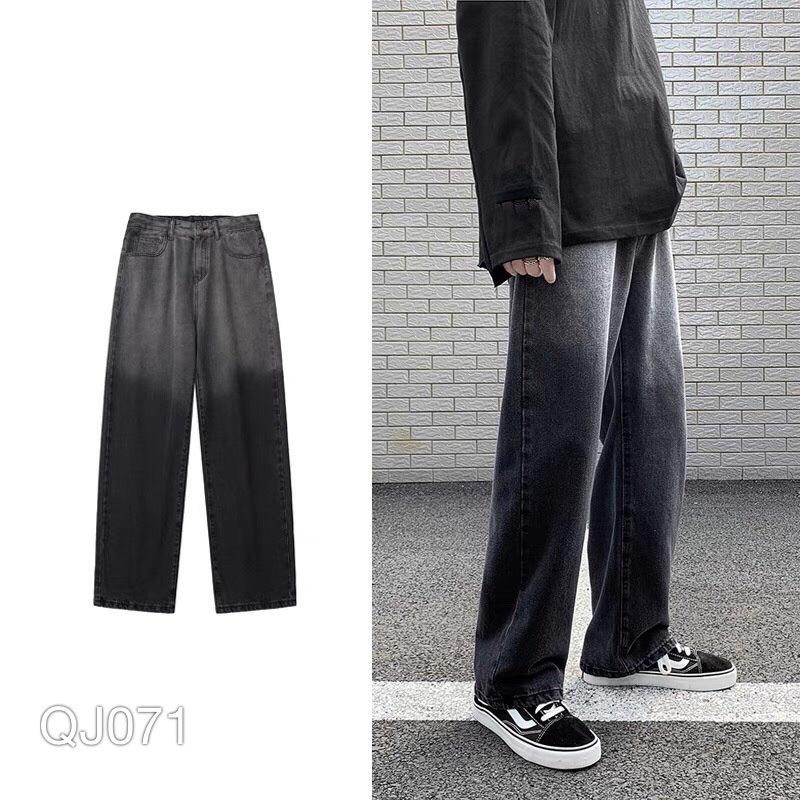 QUẦN JEAN BAGGY NAM ỐNG RỘNG PHỐI MÀU - QJ071 - KBT.66