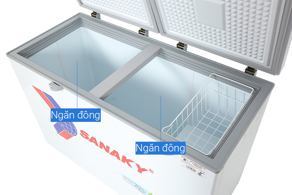 TỦ ĐÔNG SANAKY 280 LÍT VH-3699A2KD ĐỒNG - HÀNG CHÍNH HÃNG