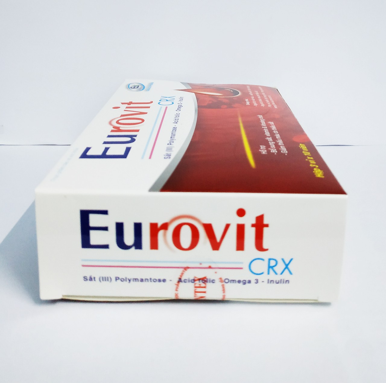 VIÊN BỔ MÁU EUROVIT – BỔ SUNG SẮT III – ACID FOLIC – KHÔNG NÓNG, KHÔNG TÁO BÓN – BỔ SUNG SẮT CHO NGƯỜI THIẾU MÁU – ĐAU ĐẦU – HOA MẮT CHÓNG MẶT – PHỤ NỮ CÓ THAI VÀ CHO CON BÚ – HỘP 30 VIÊN