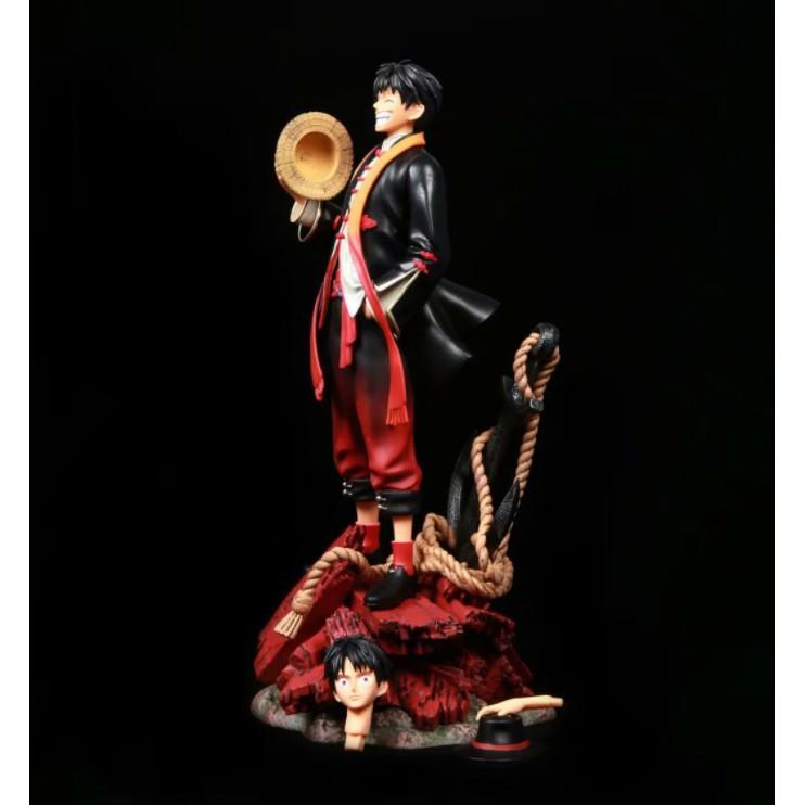 Mô hình One Piece vua hải tặc Luffy mỏ neo 37Cm