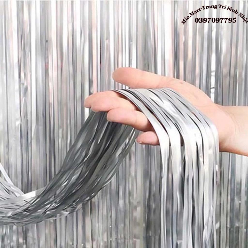 Rèm Kim Tuyến Trang Trí Sinh Nhật 2m*1m Đủ Các Màu,Rèm Trang Trí Background BB74