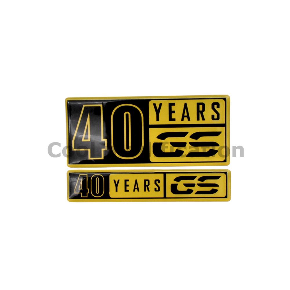 Miếng Dán Bình Xăng 3D 40 Năm Cho BMW F700GS F800GS F850GS G310GS F650GS R1200GS R1250GS