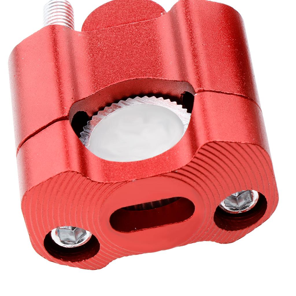 Aluminum Alloy Motorcycle  22mm-28mm Handlebar Riser Mounting Clamp Adapter