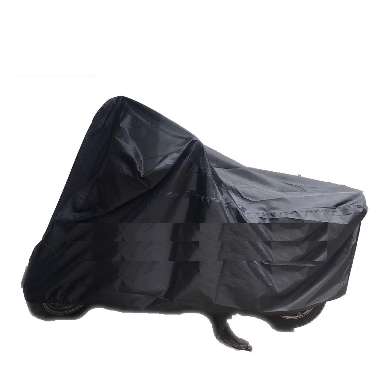 Bạt Trùm Xe Máy, Áo Trùm Xe Vải Dù Cao Cấp 220Cm X 115Cm Che Vừa Vặn TấT Cả Các Loại Xe Máy - Giao Màu Ngẫu Nhiên - Free Ship Toàn Quốc