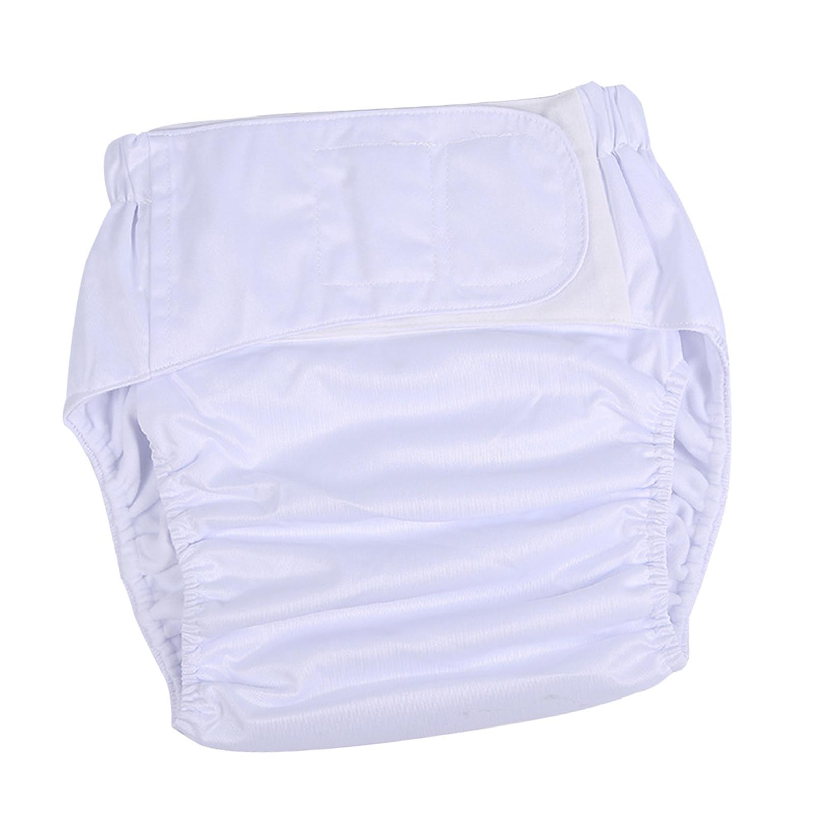 Adult Diaper Nappy  Breathable Fitted Reusable for Men Women