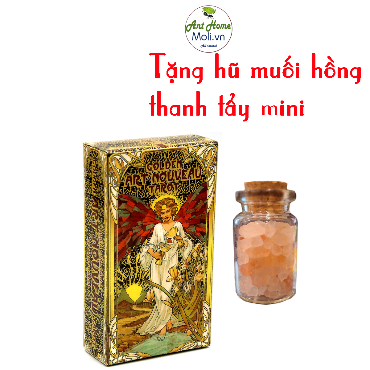 {KÈM QUÀ TẶNG} Bộ bài tarot Golden Art Nouveau Tarot Bài Bói