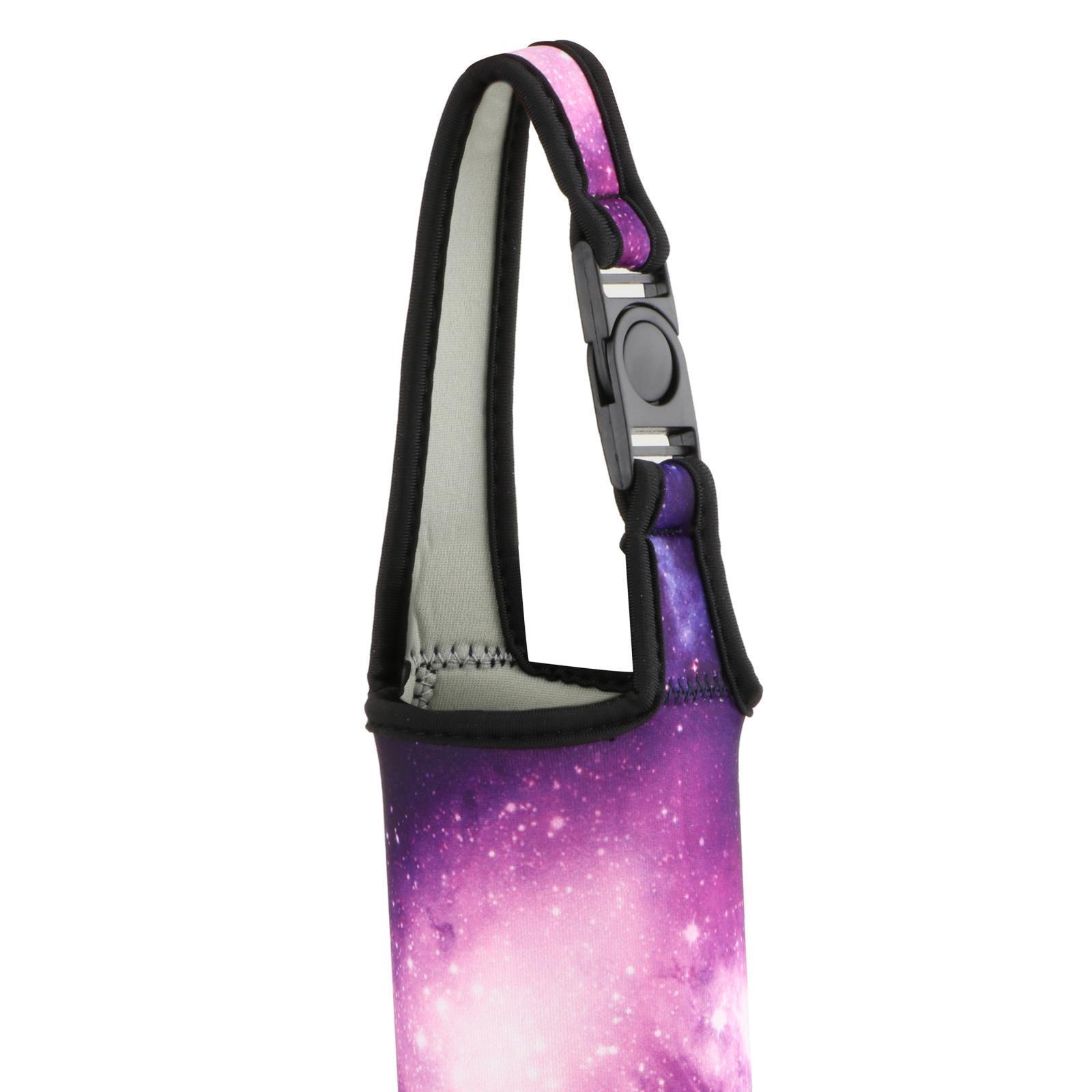 Water Bottle Sleeve with Carrying Handle Dustproof for Cycling Picnic Gym