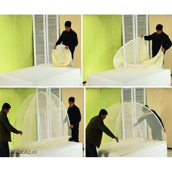 Mùng chụp tự bung 180x200