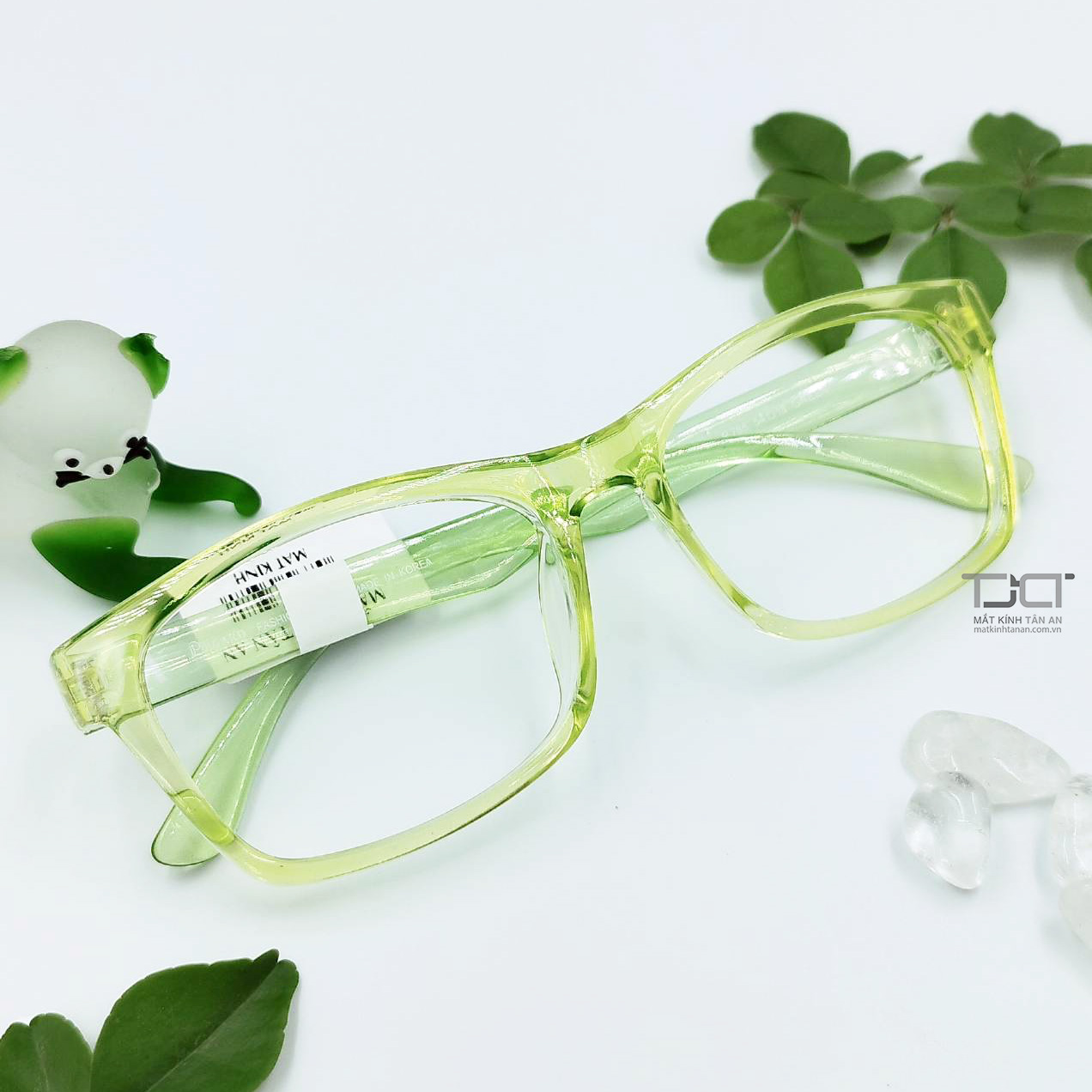 GỌNG KÍNH CẬN , GỌNG NHỰA DẺO, MÀU XANH LÁ,PHOM VUÔNG , CHÍNH HẢNG REGARD  R785-GREEN