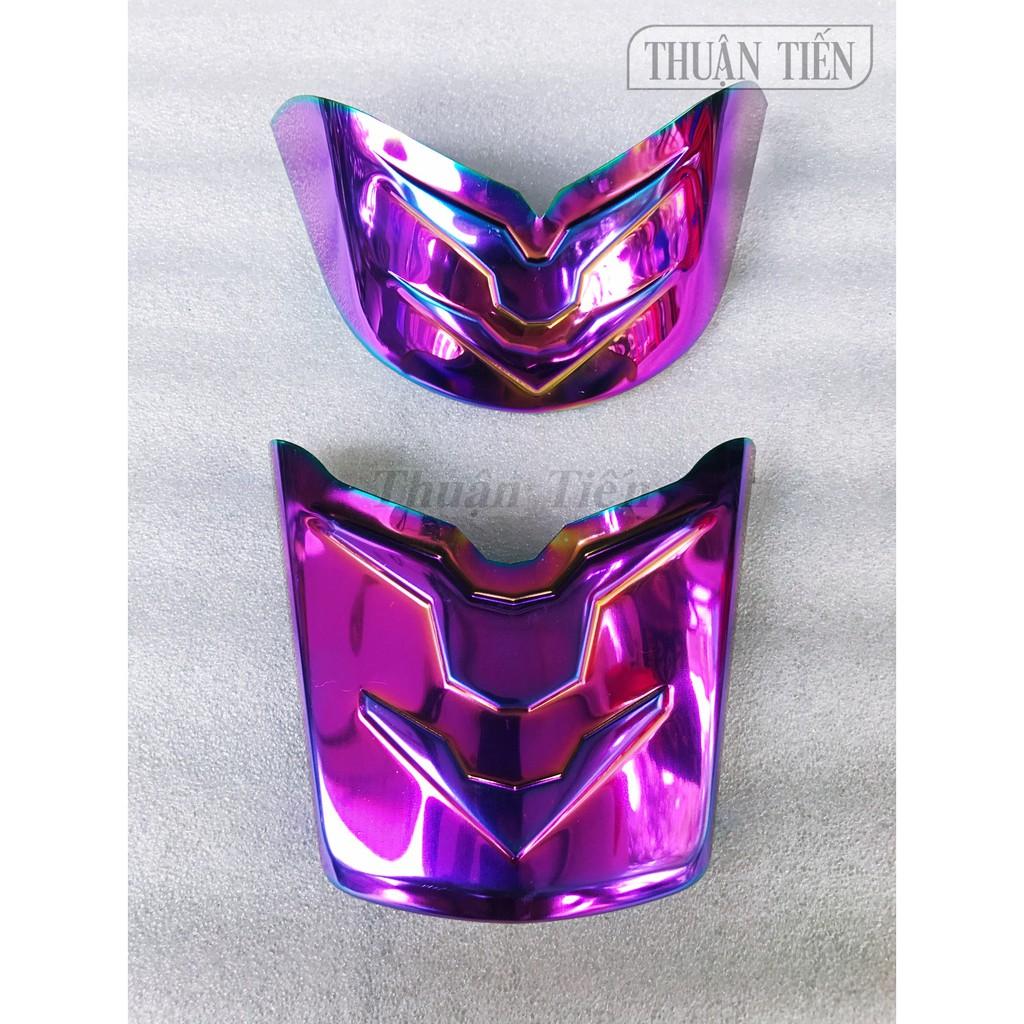 KẸP MỎ DÈ TRƯỚC SAU VISION 2021 INOX Hoặc XI 7 MÀU SÁNG BÓNG, DẬP SẮC SẢO CAO CẤP - TTVT