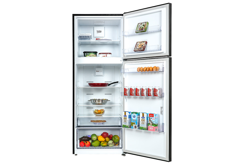 Tủ lạnh Beko Inverter 422 lít RDNT470I50VK - Hàng Chính Hãng - Giao HCM và 1 số tỉnh thành