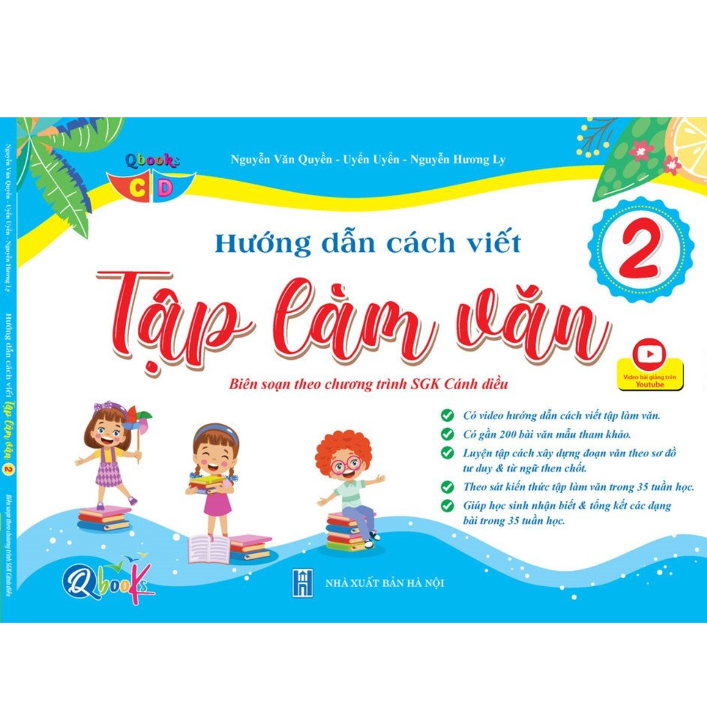 Sách Hướng dẫn cách viết TẬP LÀM VĂN Lớp 2 - Cánh Diều - Cả năm (1 cuốn) - BẢN QUYỀN