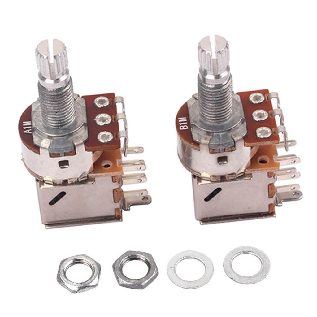 Guitar Accs   Split Shaft 18mm Potentiometer Pot for Audio   Volumn