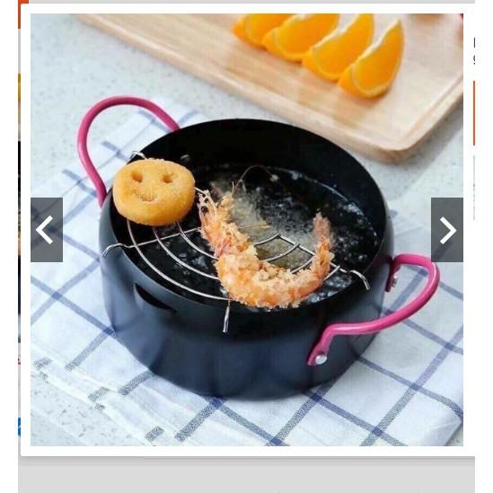Nồi chiên lọc dầu thông minh tặng kèm vỉ gác chảo