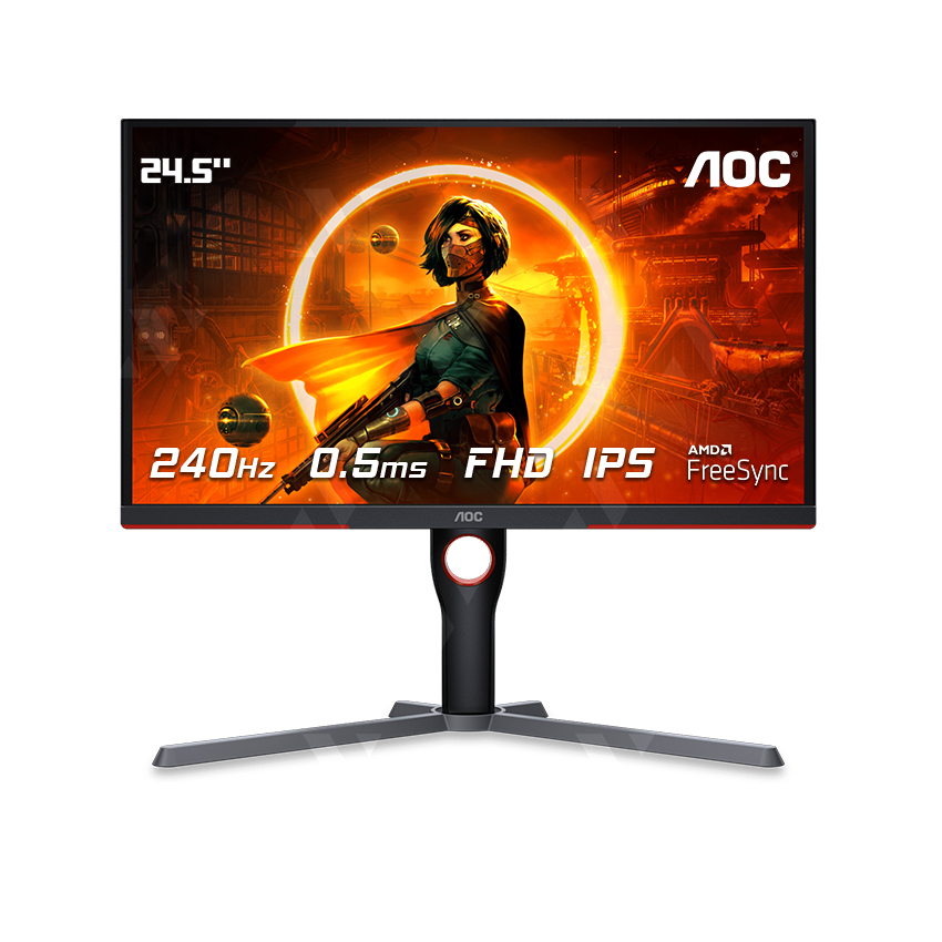 Màn Hình AOC 25G3Z/74 24.5 inch ( FHD/IPS/240Hz/0.5ms/Freesync Premium ) - Hàng Chính Hãng