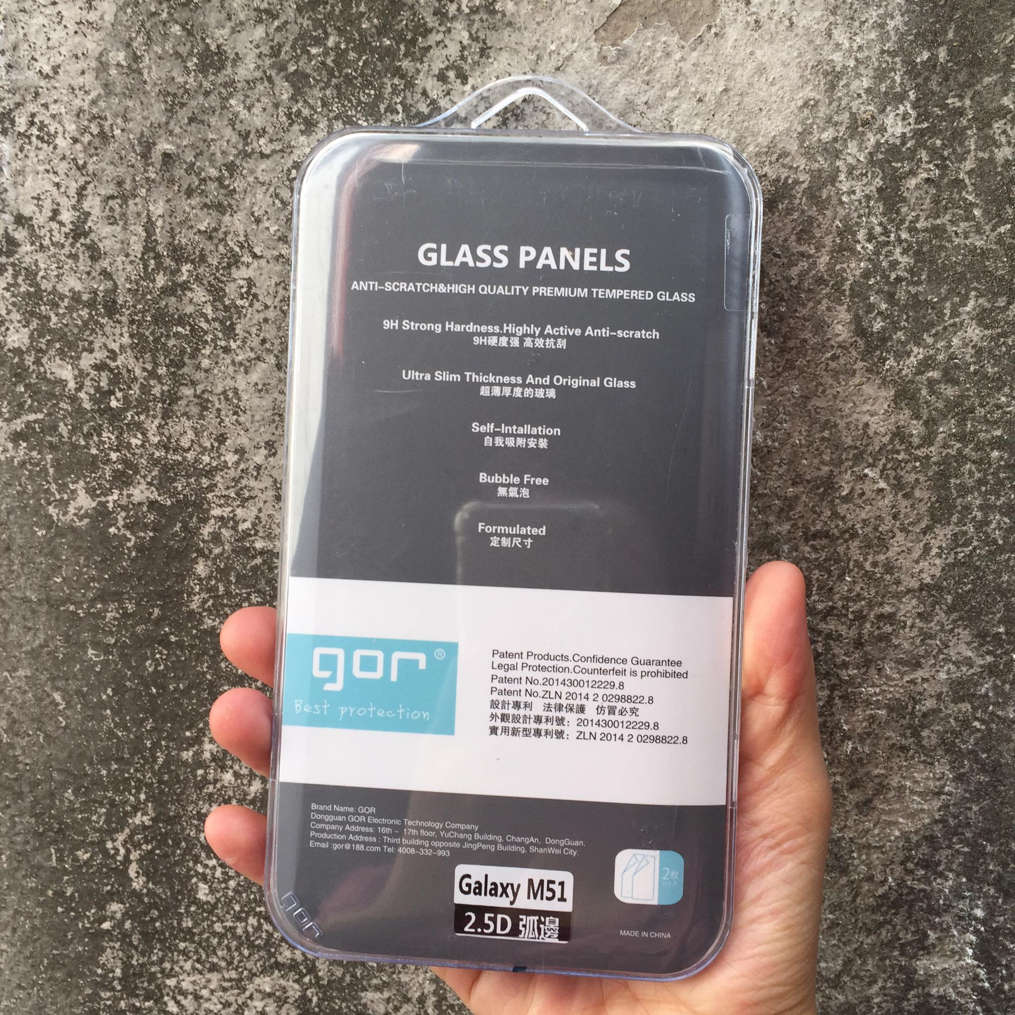 Bộ 2 Kính Cường Lực GOR cho Samsung Galaxy M51  _ Hàng Nhập Khẩu