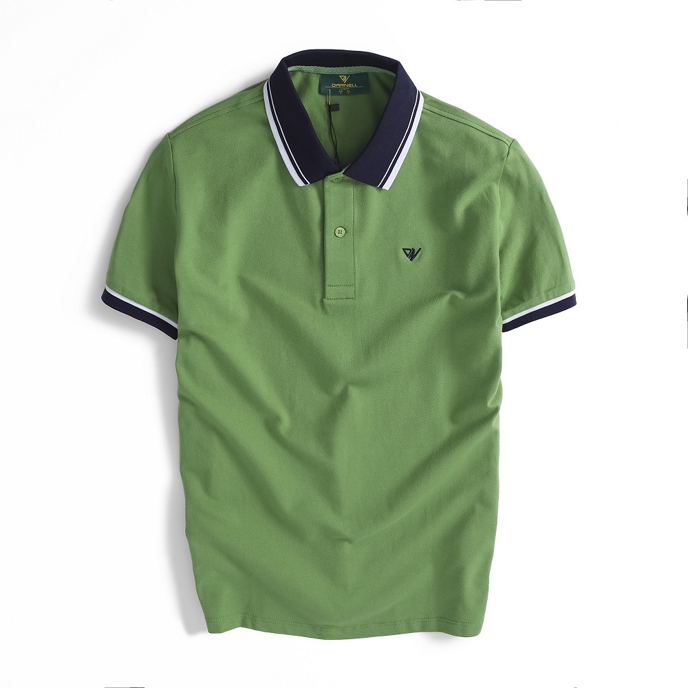 Áo thun có cổ polo nam DARNELL form slimfit tay ngắn chất cotton thấm hút mồ hôi mềm mịn bền đẹp DN0410