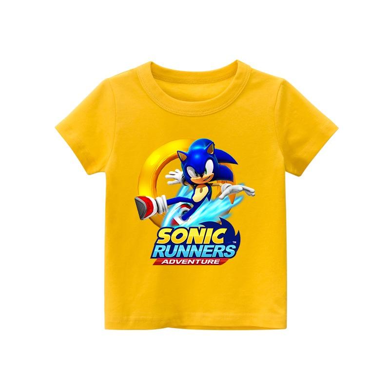 Áo thun trẻ em SONIC 6 , 8 màu áo, đầy đủ size có big size, MÀU KHÁC NHẮN TIN SHOP
