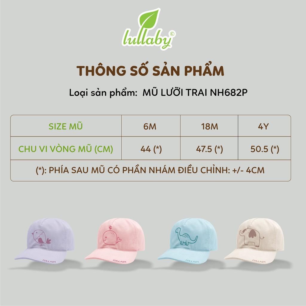 LULLABY - Mũ lưỡi trai NH682P bé trai/bé gái