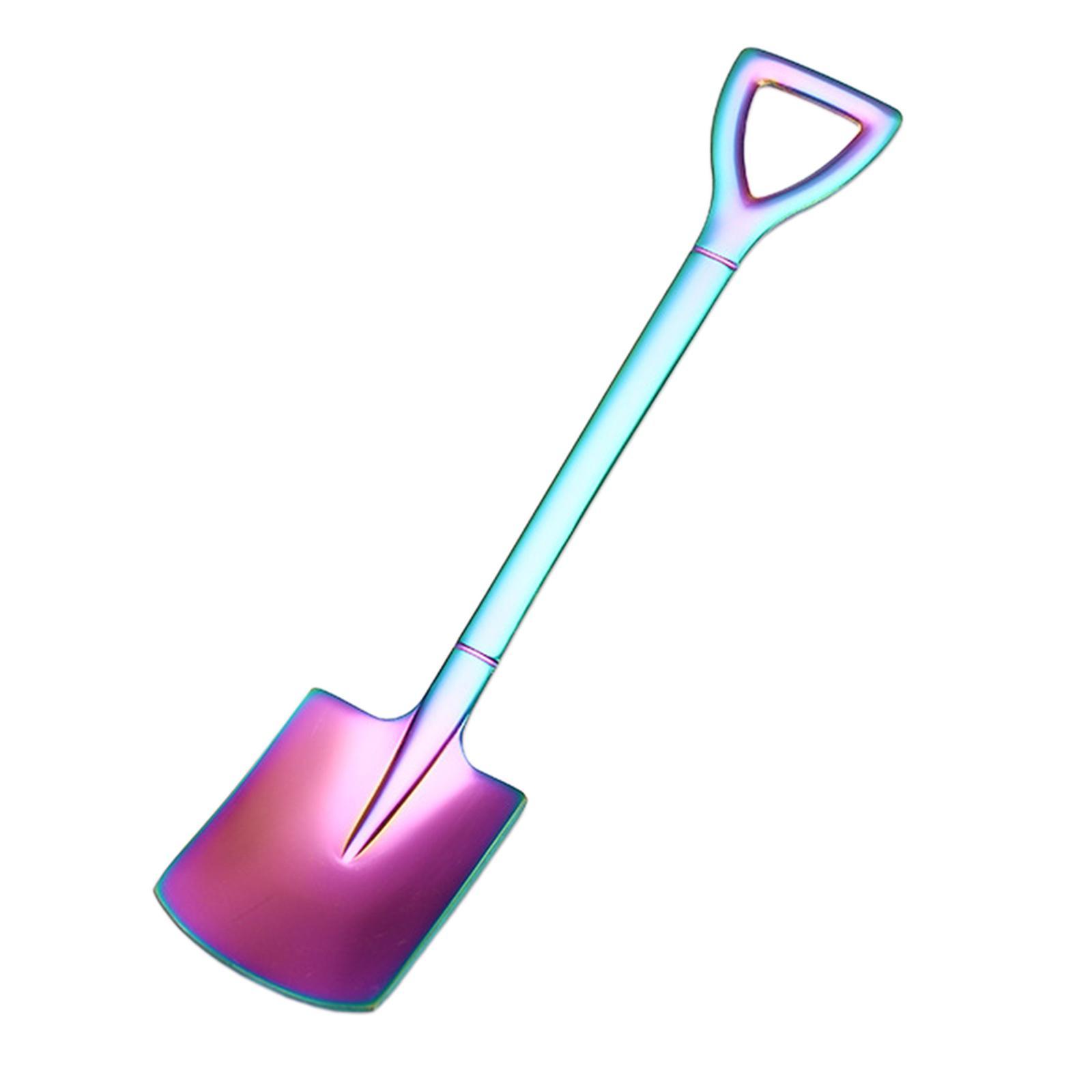 2pcs Dessert Stirring Mixing Spoon for Cream of Sugar Coffee