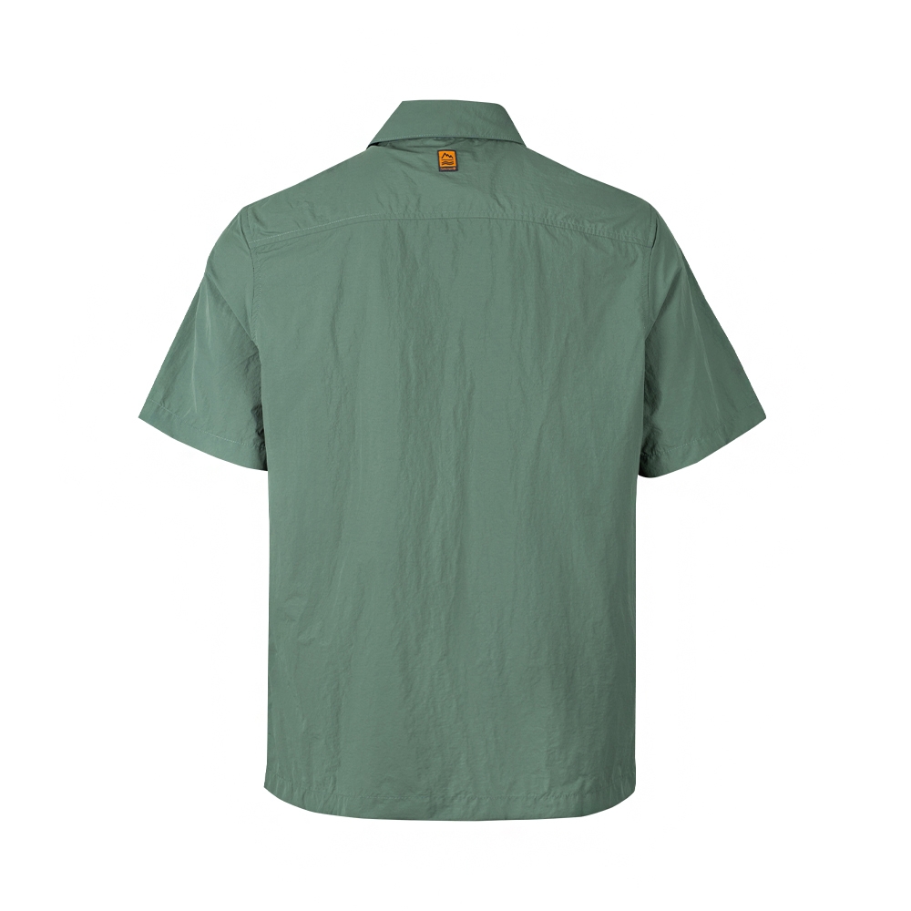 Original Timberland Áo Sơ Mi Nam Tay Ngắn Quick Dry Shirt Sea Pine TB0A61S1C3