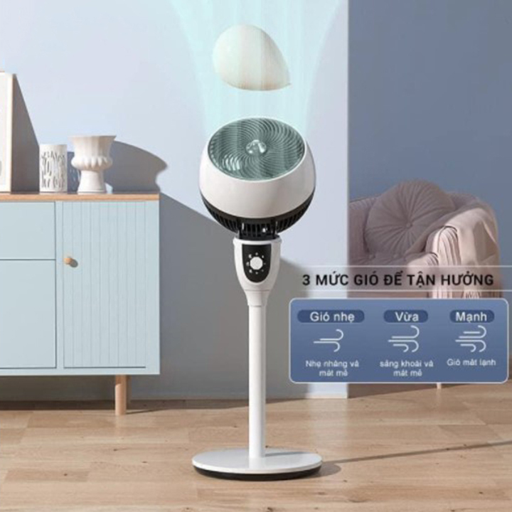 Quạt cơ - Tháo lắp gọn- Dễ sử dụng- Điều chỉnh được hướng xoay 360 độ- Hàng chính hãng