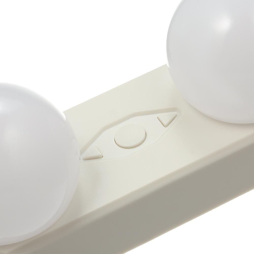 Đèn trang điểm dán gương 4 bóng có thể sạc bằng USB