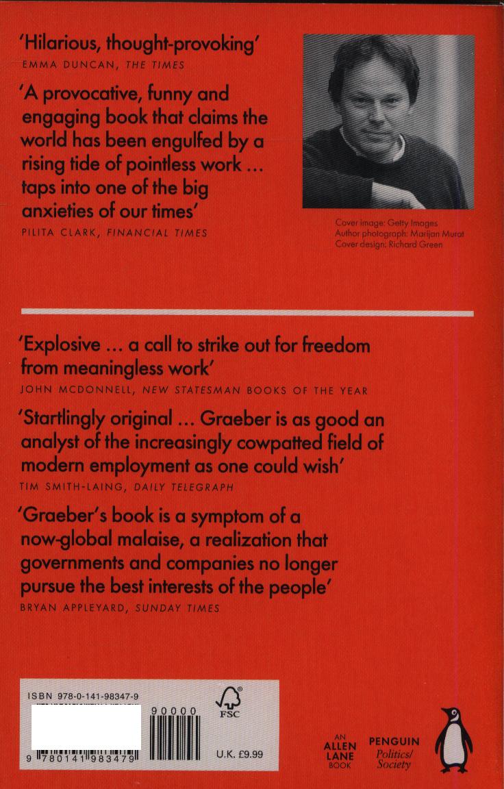 Sách ngoại văn: Bullshit Jobs