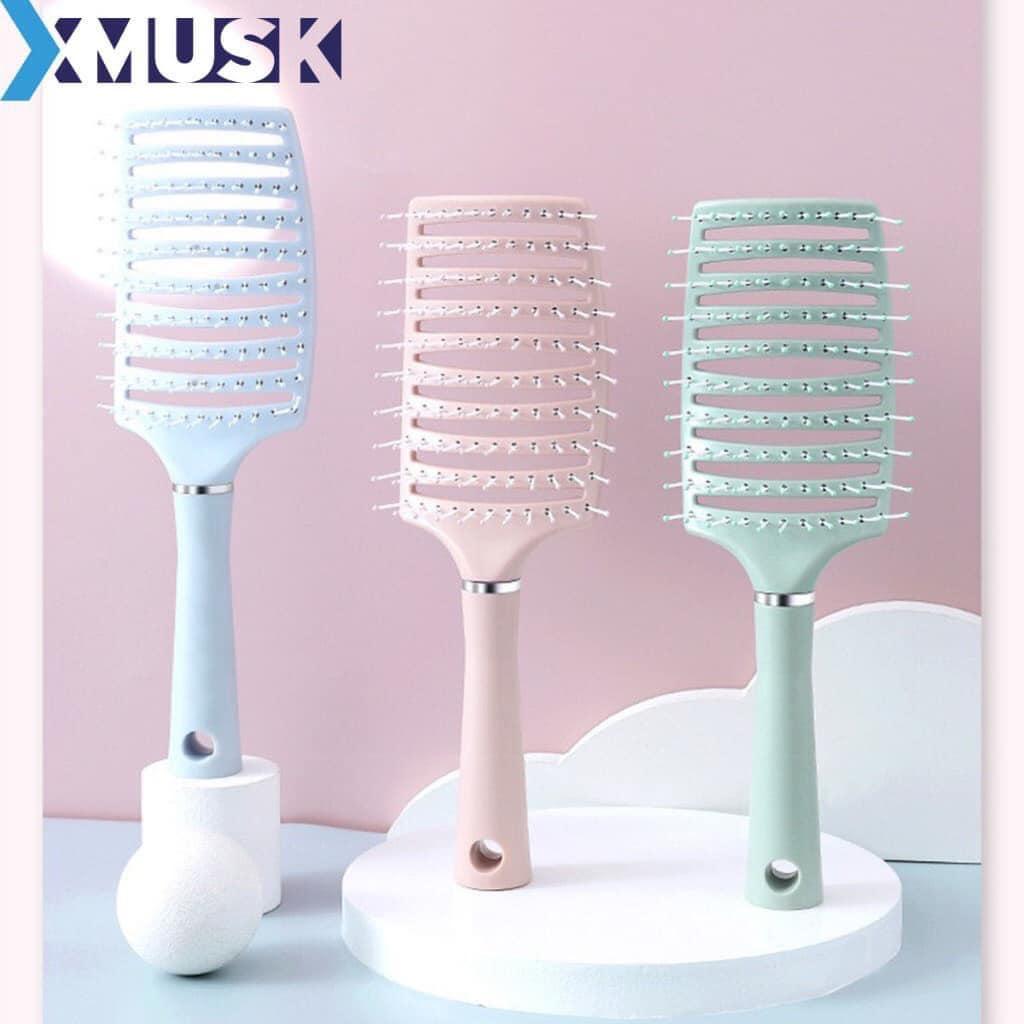 Lược chải tóc, gỡ rối cong cho nam và nữ