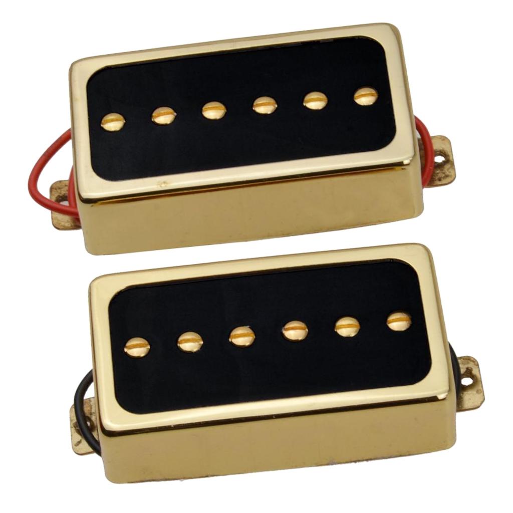 Sunnimix Bộ 2 Có Dây Đàn Guitar Điện Đơn Phối Xanh Bán Tải