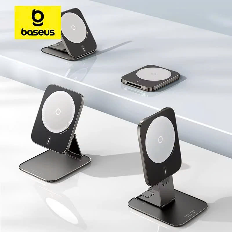 Giá Đỡ Điện Thoại Từ Tính Baseus PrimeTrip VX1 Versatile Travel (3-Axis Foldable, Dual Magnetic Sides, Multiple Modes, Ultra-thin) [ hàng chính hãng ]
