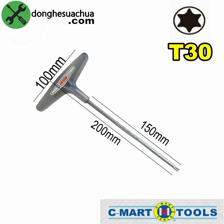 Lục giác sao T30 C-Mart F0013-30 loại chữ T