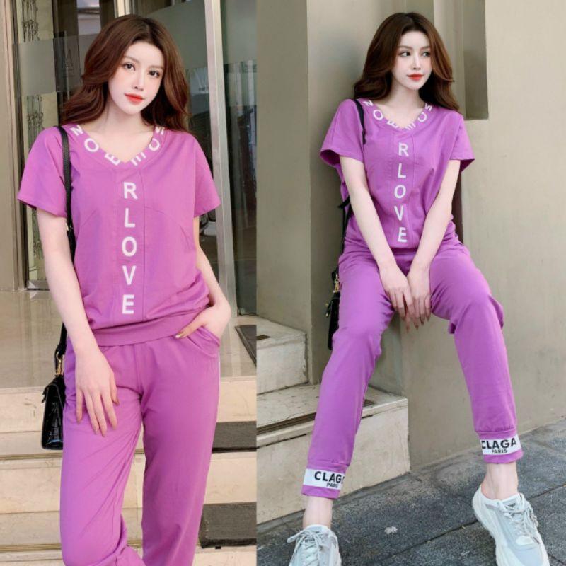 SÉT BỘ THỂ THAO CỔ TIM LOVE