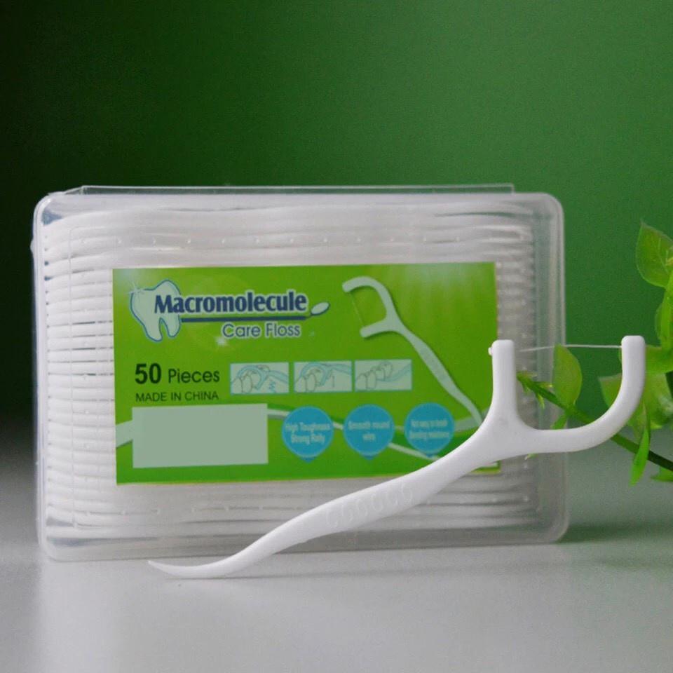 Tăm Chỉ Nha Khoa Xỉa Răng Macromolecule