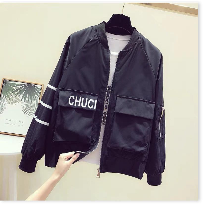 ÁO KHOÁC DÙ BOMBER TÚI HỘP SIÊU NGẦU