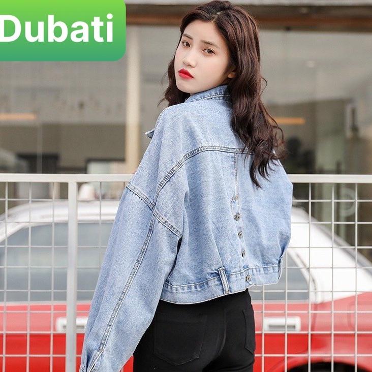 ÁO JEAN NỮ CHẤT ĐẸP, ÁO KHOÁC JEAN BÒ CHẤT VẢI DÀY MỊN ĐẸP THỜI TRANG- DUBATI FASHION