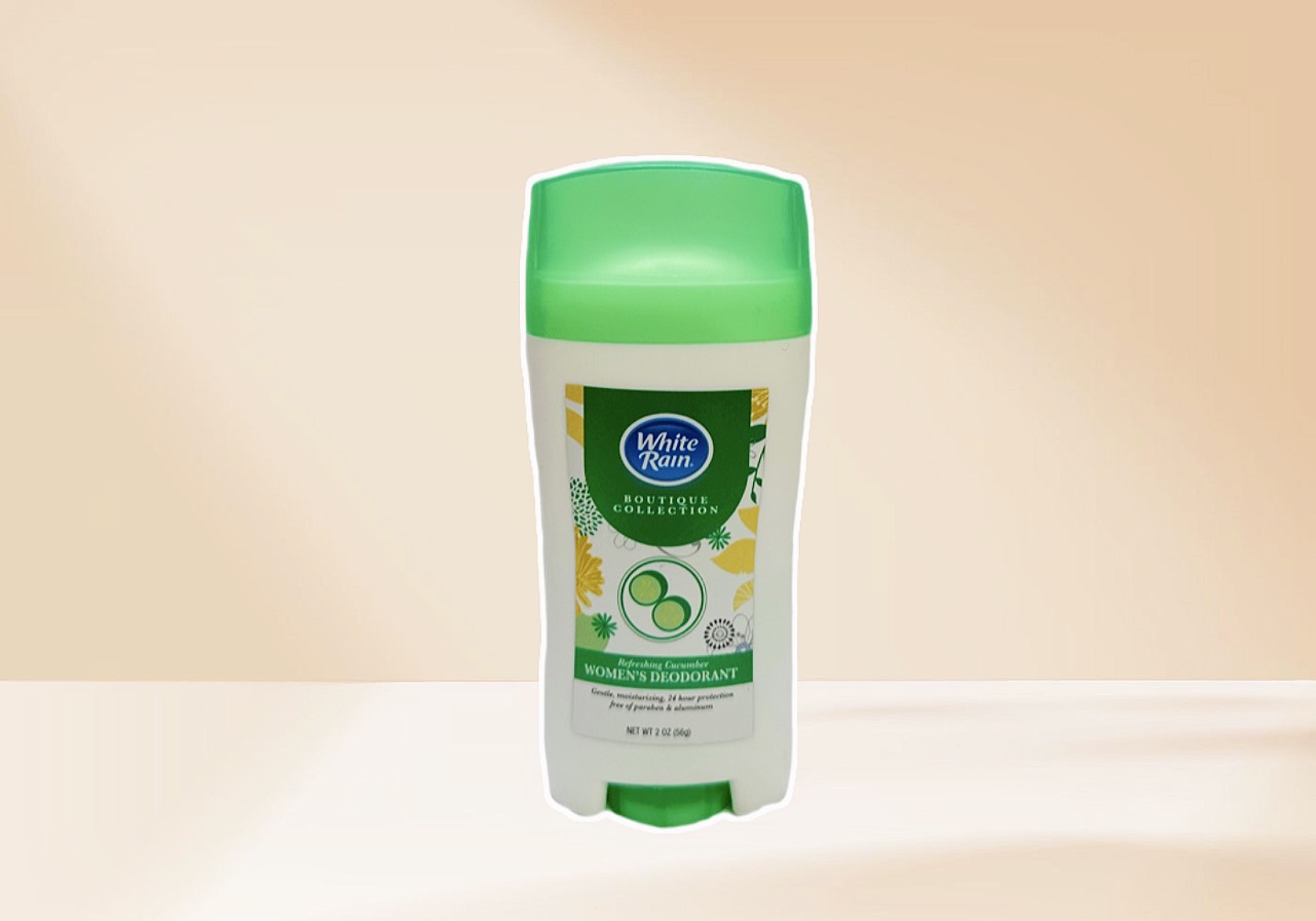 Sáp khử mùi nữ White Rain Refreshing Cucumber Women's Deodorant 56g - USA