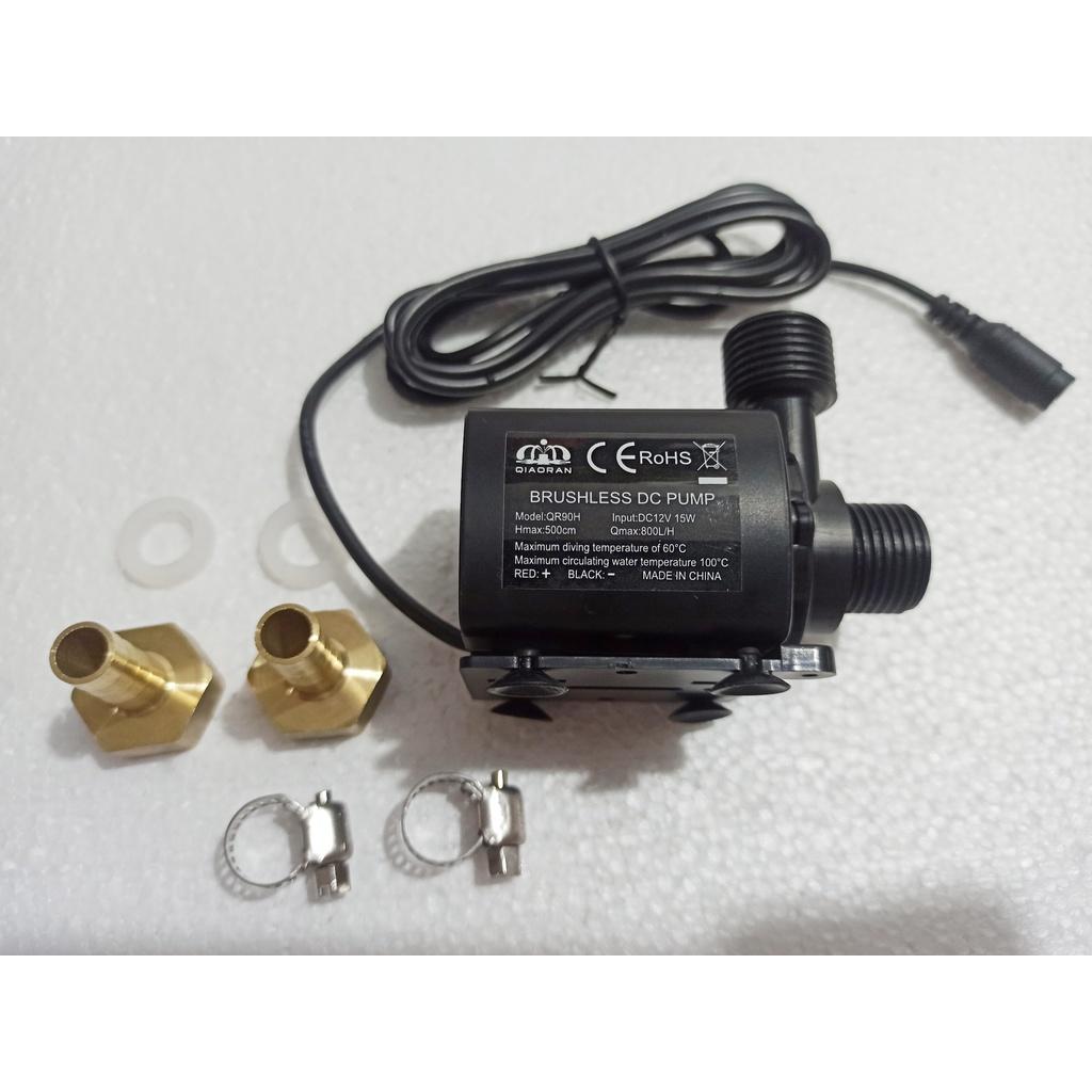 BƠM MINI 12V-15W ĐIỀU CHỈNH ĐƯỢC LƯU LƯỢNG- phụ kiện thủy sinh - shopleo