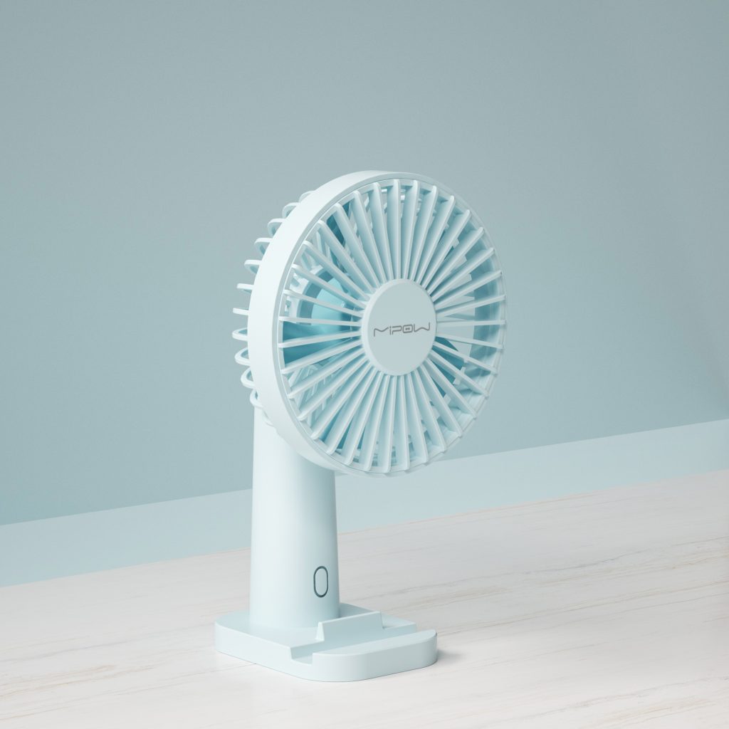 QUẠT THÔNG MINH MIPOW FLIP ADJUST MINI FAN KIÊM GIÁ ĐỠ ĐIỆN THOẠI – F01 - HÀNG CHÍNH HÃNG