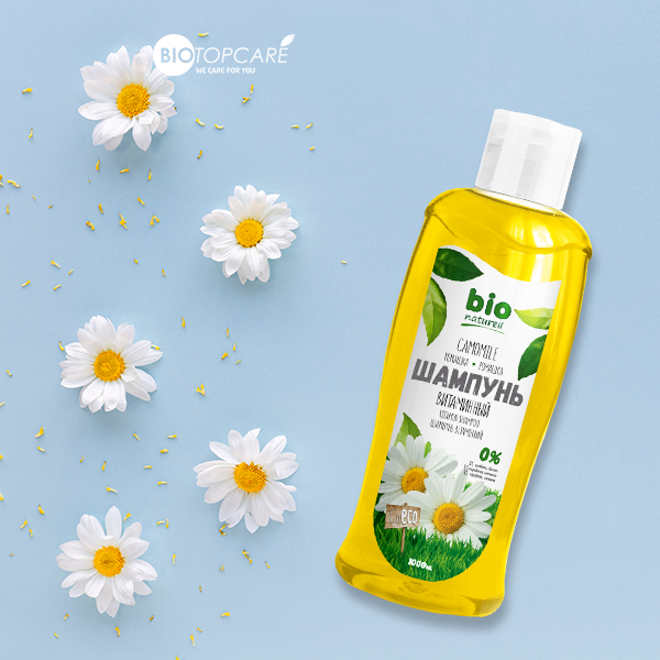 Dầu gội Bio Naturell suôn mượt & chắc khỏe chiết xuất hoa Cúc La Mã 1000ml