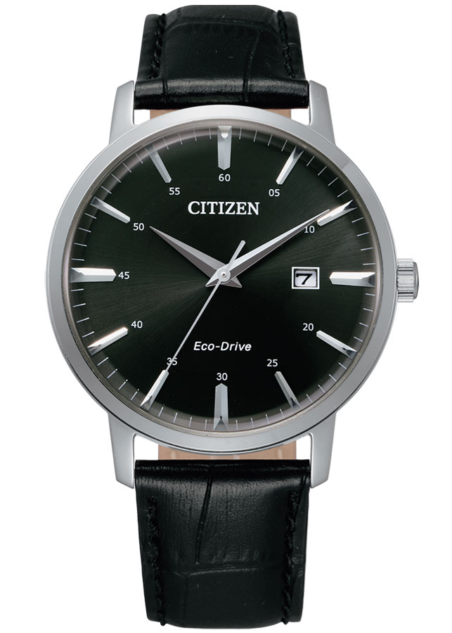 Đồng Hồ Nam Citizen Dây Da BM7460-11E - Mặt Đen