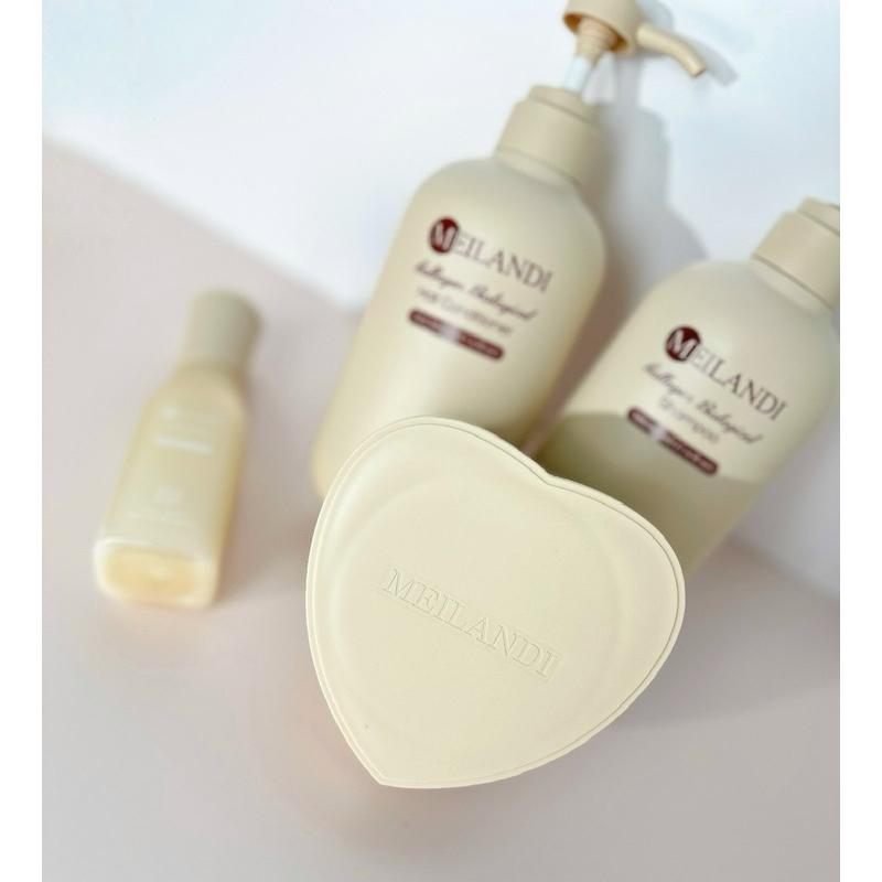 Kem hấp ủ tóc sinh học Meilandi Bioremediation Repairing hair mask siêu mềm mượt, giảm xơ rối 350ml