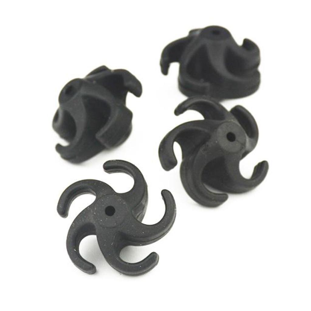 Bow String Stabilizer Vibration Absorber Dampeners Black