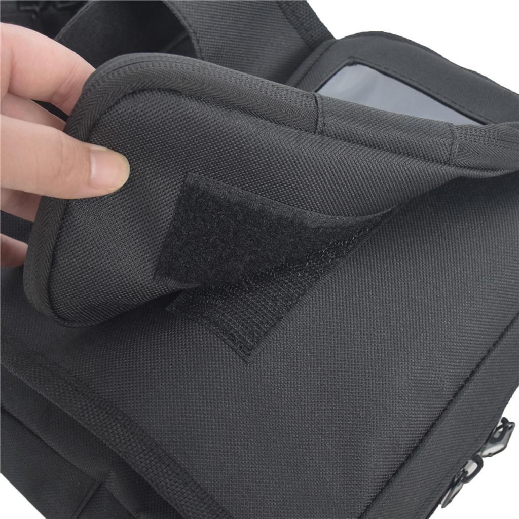 Durable Oxford Cloth Outdoor ATV Quad Bike Motorbike ATVTank Saddlebag Black