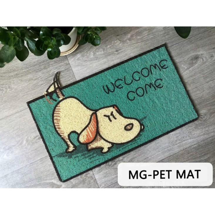 Thảm Nhựa PVC Hình Thú 40*60cm