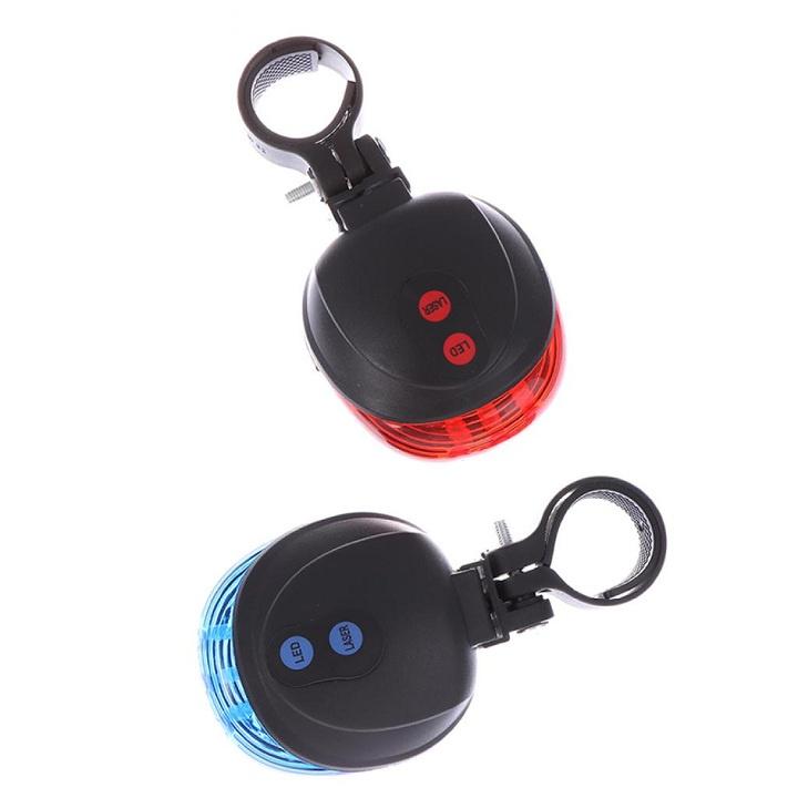 Đèn LED Chiếu Hậu Xe Đạp Cảnh Báo An Toàn Chống Thấm Nước
